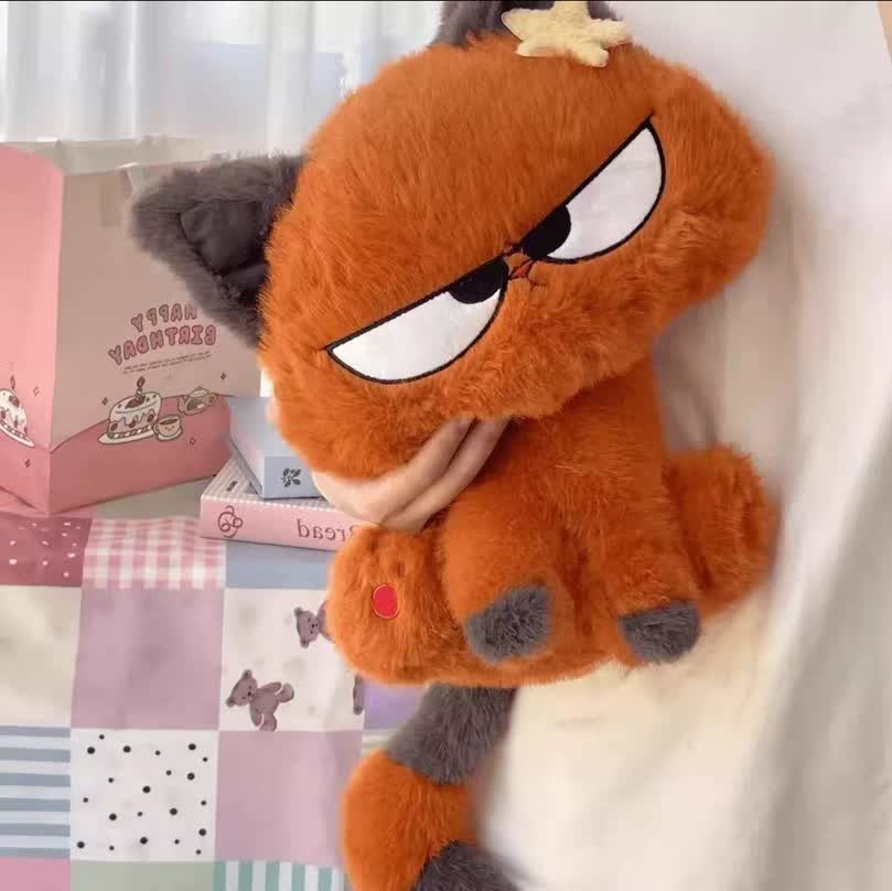 Bored cat doll