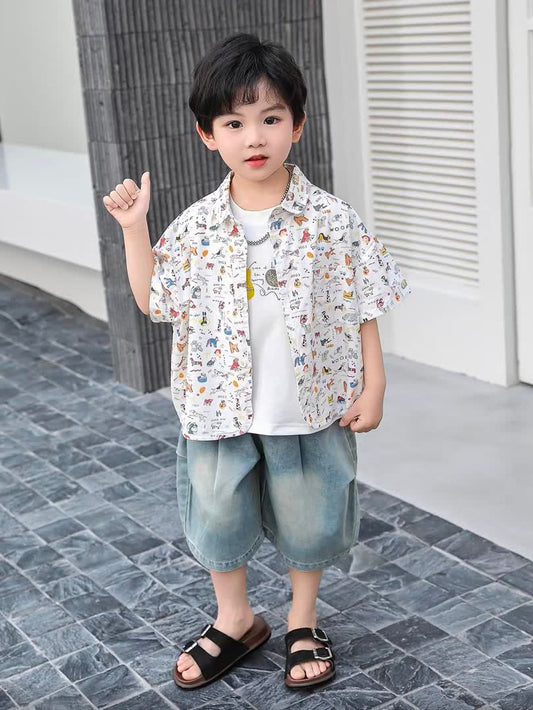 Woof animal short 3pcs