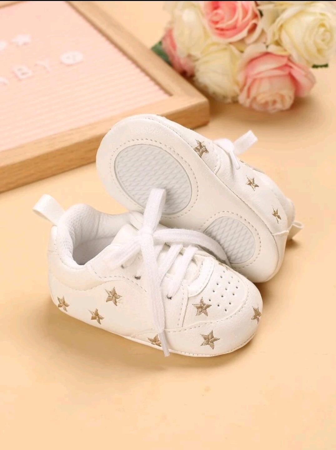 Star baby shoes