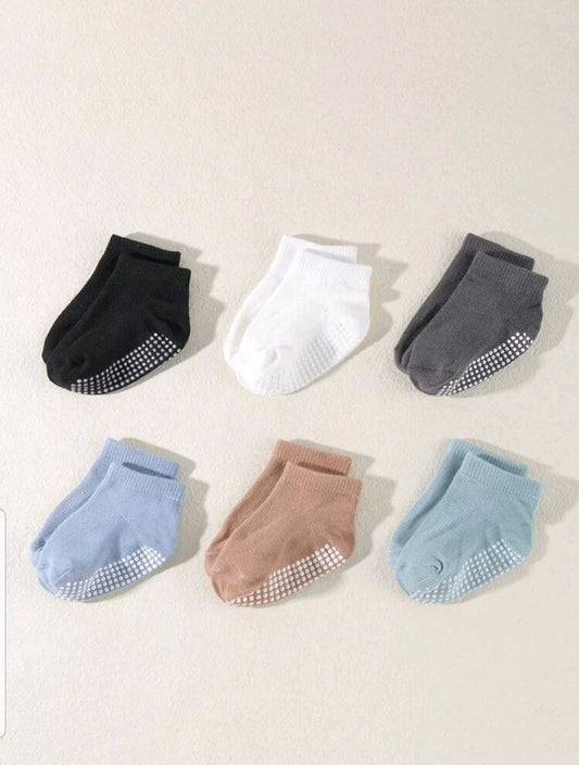 Anti-slip sock 6p