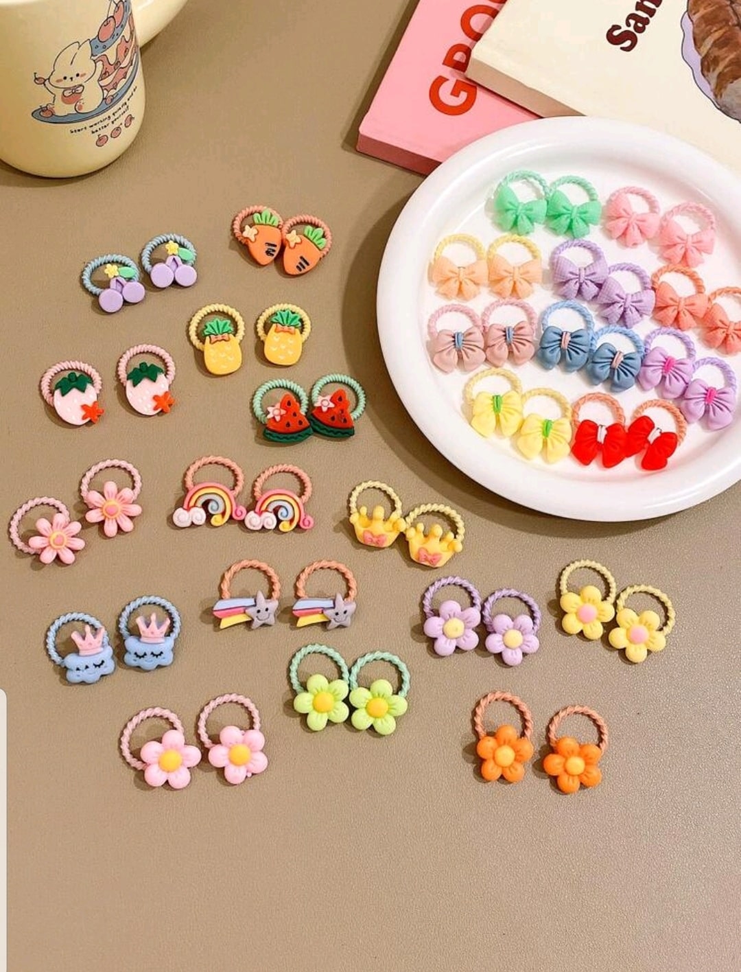 Cute hair tie 50pcs