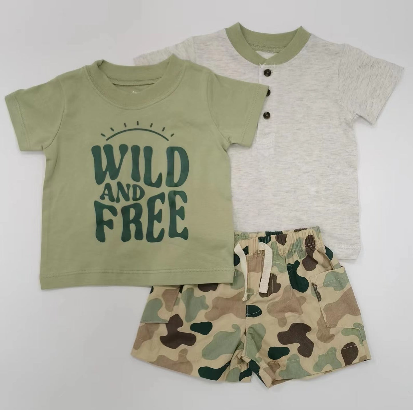 Wild and free 3pcs