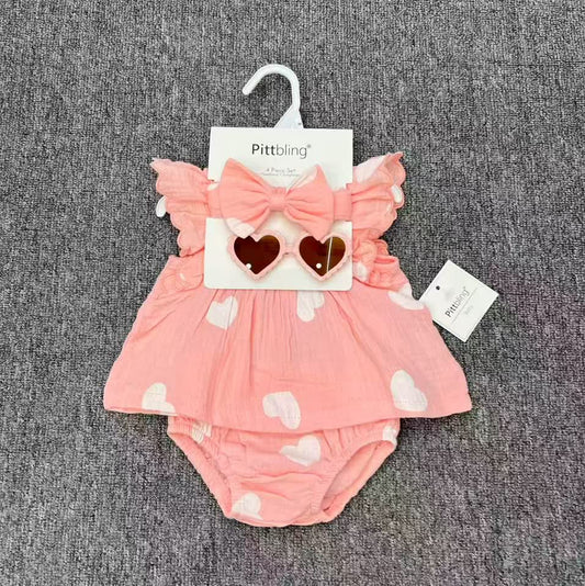 Cute heart set 4pcs