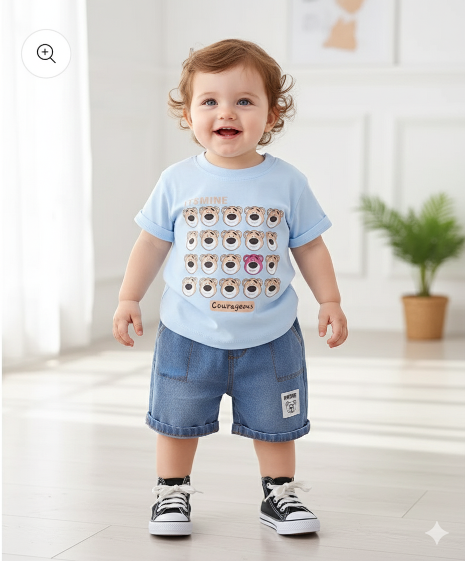 Bears short set 2pcs