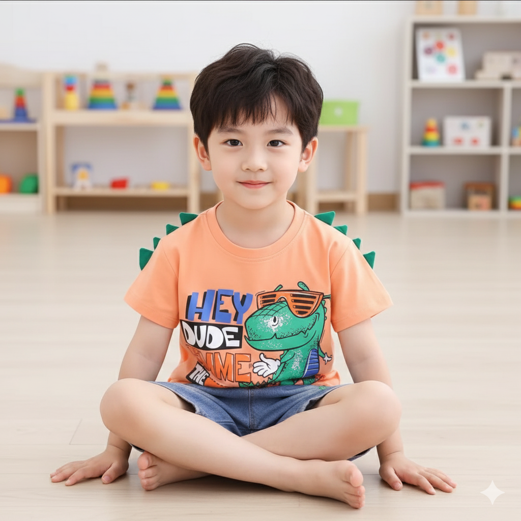 Dinasour short set 2pcs