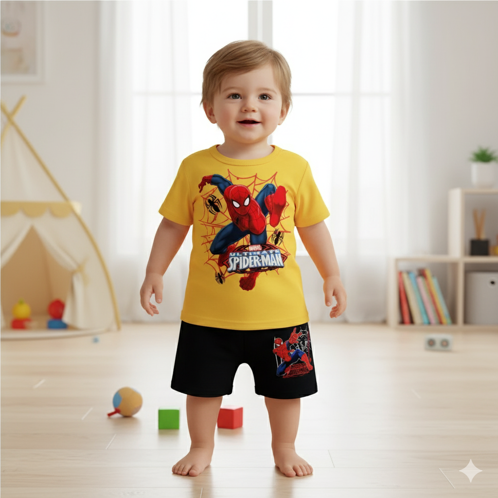 Spiderman short set 2pcs
