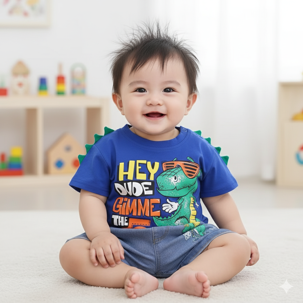 Dinasour short set 2pcs