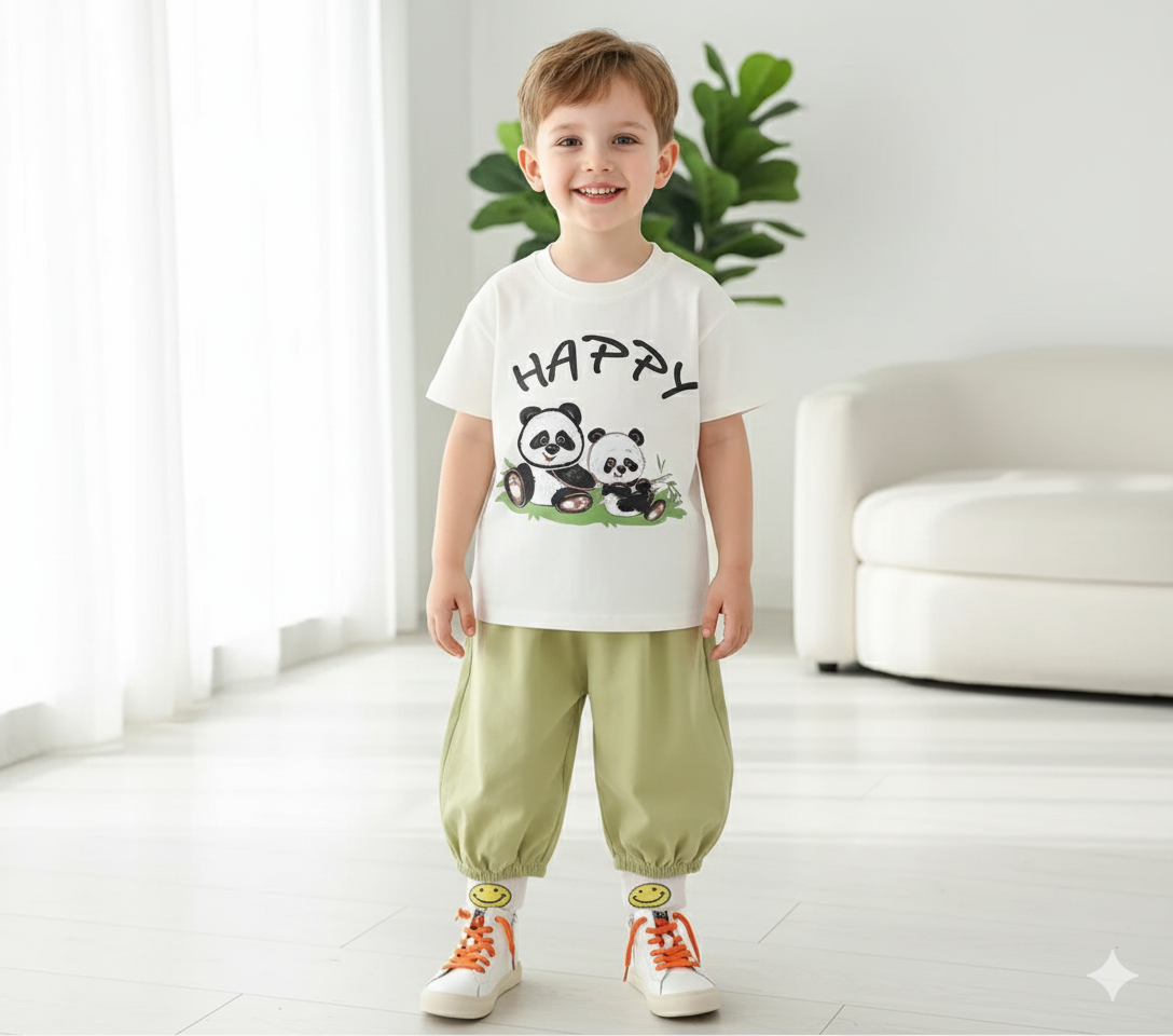 Panda short set 2pcs..