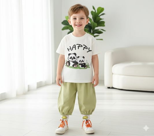 Panda short set 2pcs..