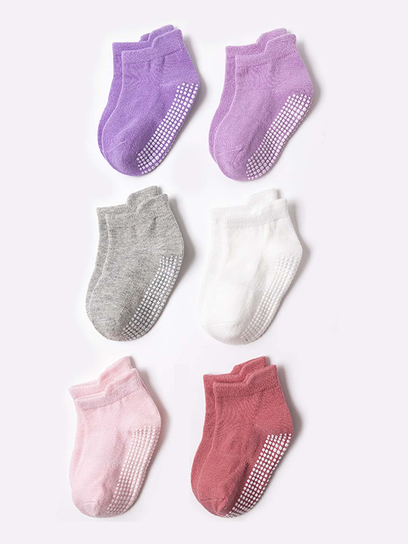 Non slip sock 6pcs