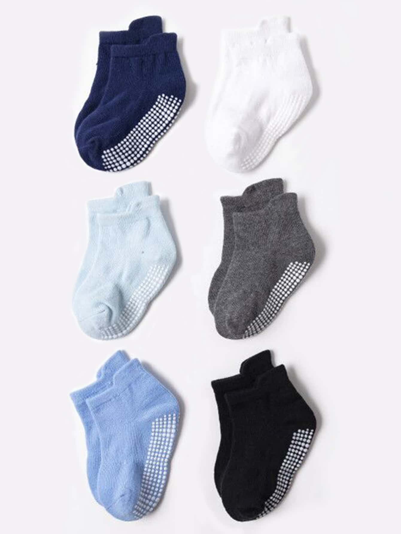 Non slip sock 6pcs