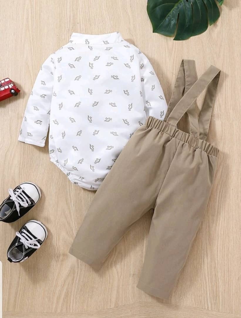 Dinosaur long pant 2pcs