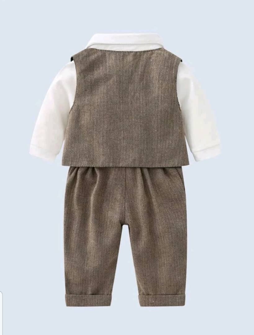 Baby bow front suit 6pcs