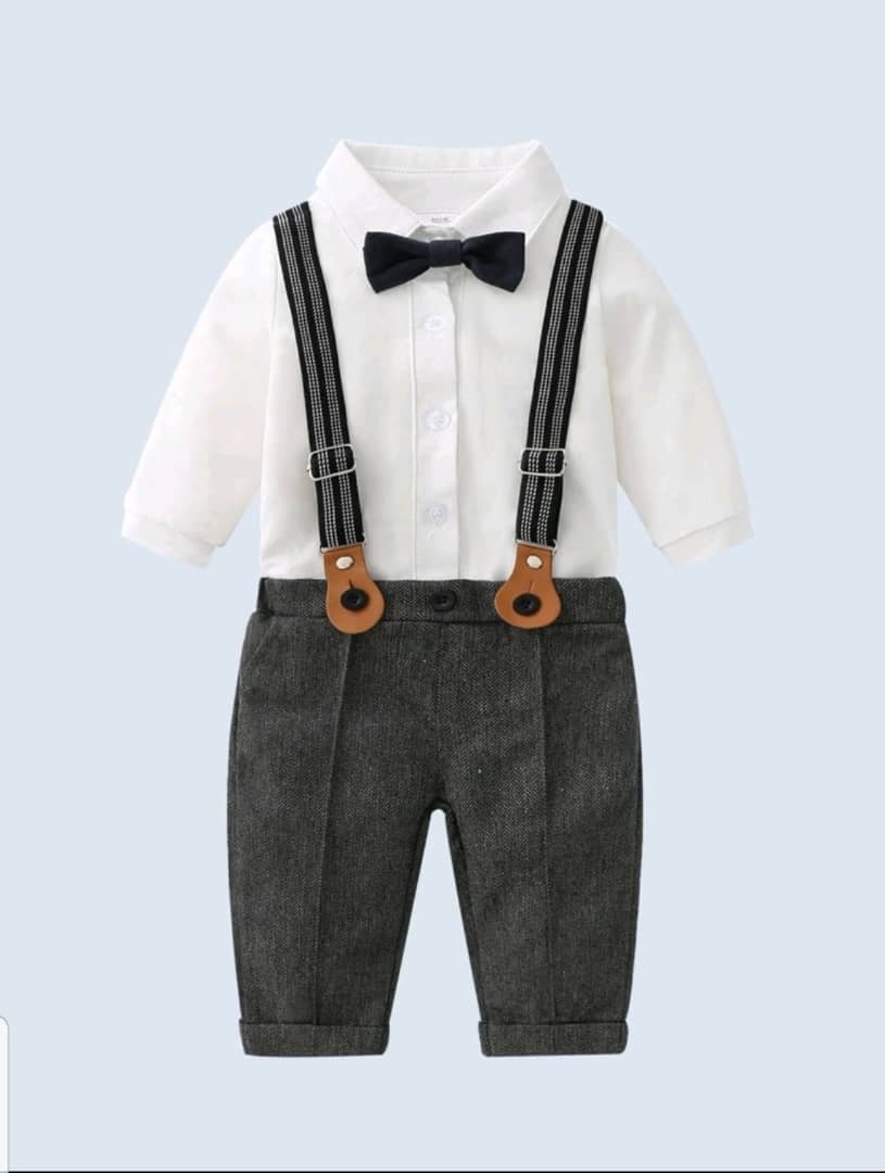 Baby bow front suit 6pcs