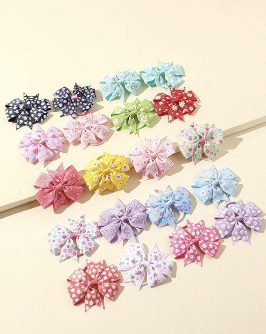 2pcs hair flower clips