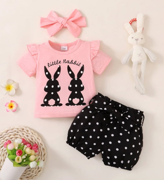 Rabbit dots short 2pcs