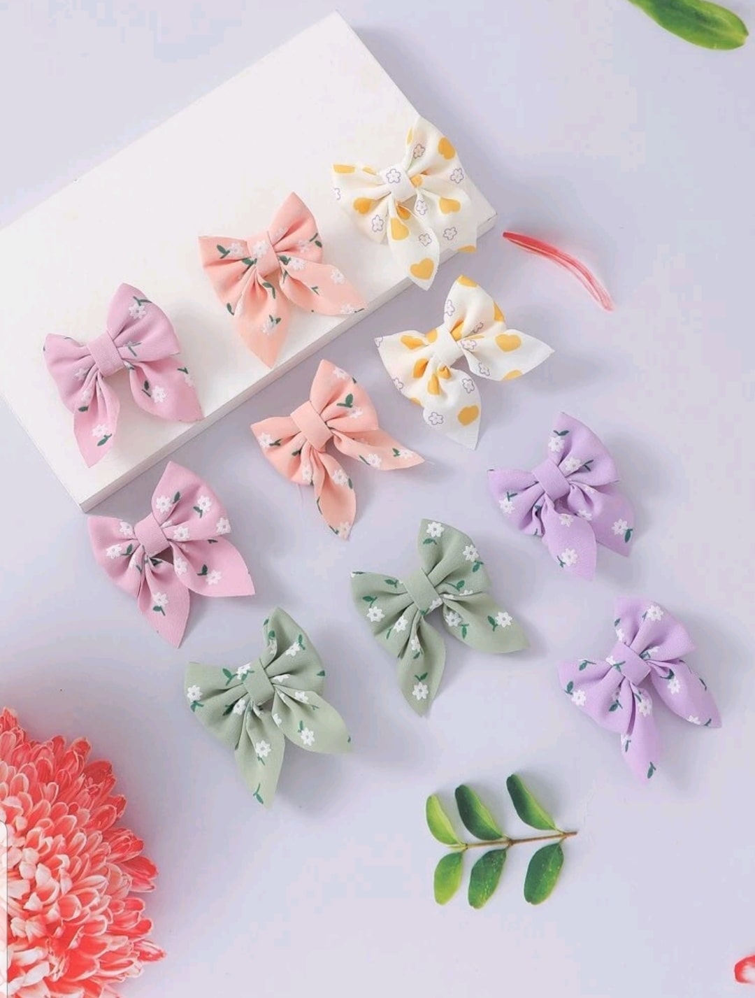 Decorative hair clips 12pcs