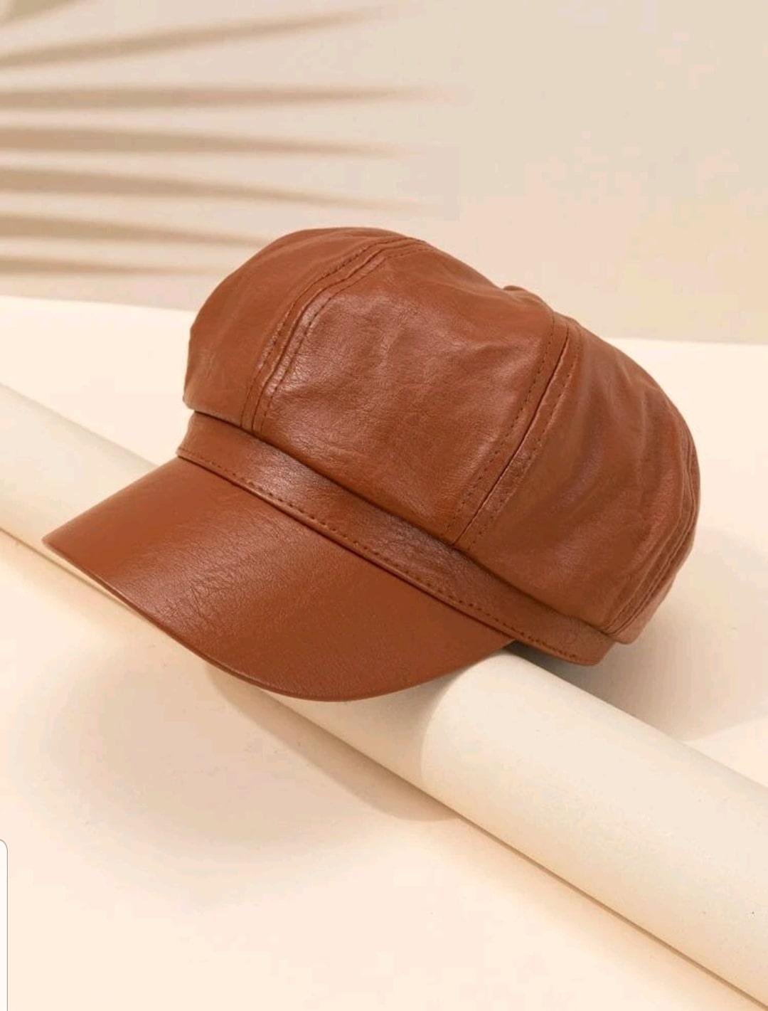 Leather hat