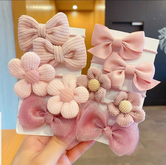 Hair decor tie 10pcs